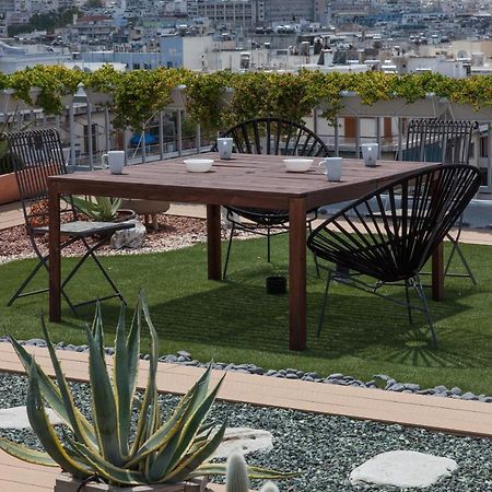 Gorgeous Penthouse With Private Jacuzzi And Amazing View! Apartment Athens Luaran gambar