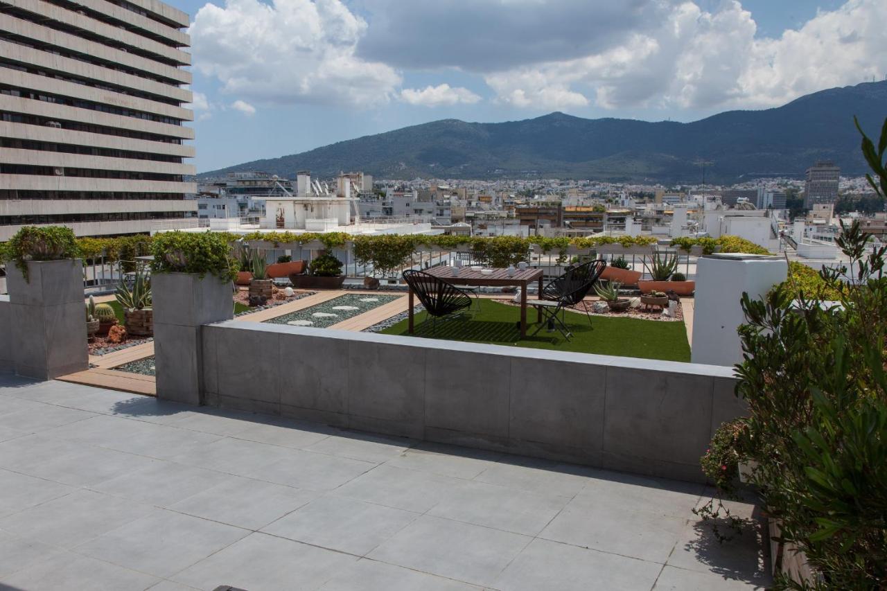 Gorgeous Penthouse With Private Jacuzzi And Amazing View! Apartment Athens Luaran gambar